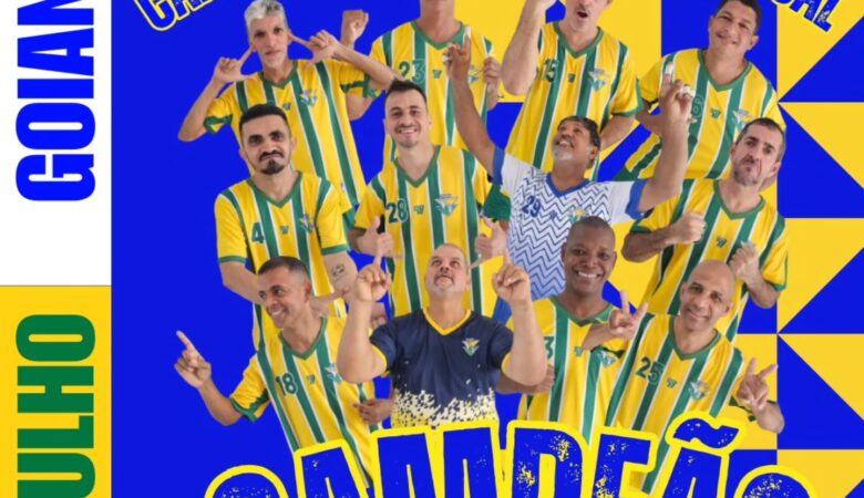 Equipe de Futsal Master Masculino Sagra-se Campeão Brasileiro l Fortaleza/CE – 2025