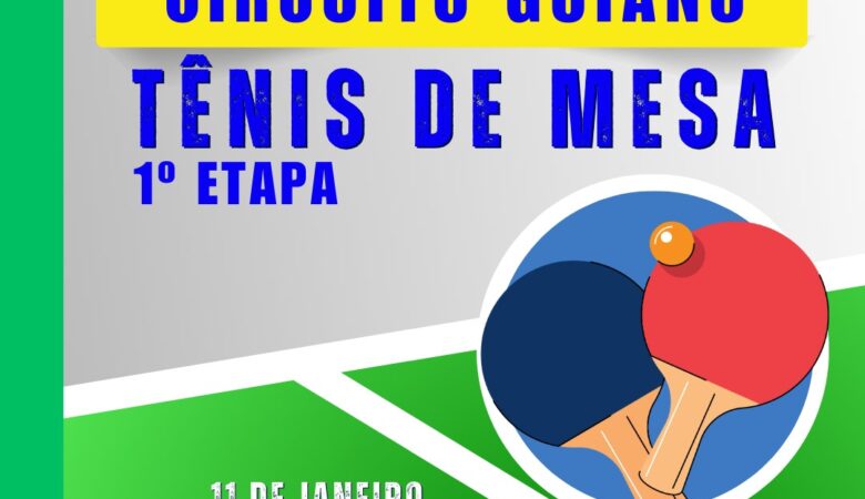 Circuito Goiano de Tênis de Mesa 2026 – Anápolis