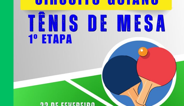 Circuito Goiano de Tênis de Mesa 2026 – Anápolis